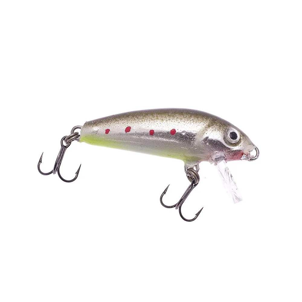 Pelican Super Pinky balsa wood minnow lure Italy bass stripers